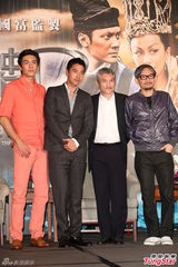 组图：《狄仁杰》台湾上映 赵又廷林更新造势