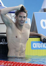 组图：法国泳坛美男展现性感运动魅力