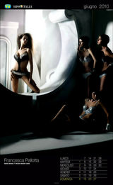 幻灯图：意大利小姐年历曝光 众模特美艳如女神