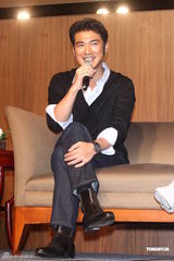 组图：《武侠》台湾举行记者会 金城武否认绯闻