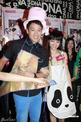 陈嘉宝宣传《人约离婚后》 叶念琛呼吁支持港片(图)