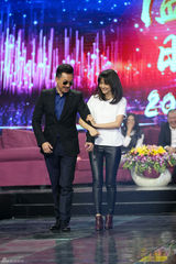 组图：黄海波高圆圆《温暖2013》真情“告白”