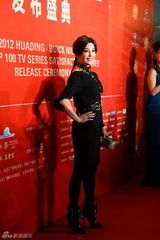 组图：吴奇隆刘诗诗李小璐等亮相华鼎奖红毯