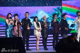 组图：中歌榜现场众星劲歌热舞热力四射