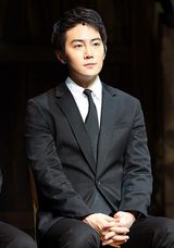 高清图：音乐剧《勇敢的兄弟》发表会 主演集体出席