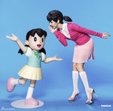 组图：何韵诗余文乐等COSPLAY《多啦A梦》动画