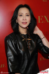 组图：刘嘉玲出席活动红唇贵气 关之琳蕾丝性感