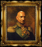 组图：好莱坞明星大腕PS成俄国军官 毫无违和感