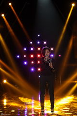 组图：《我是歌手》张杰高音惊呆韩磊