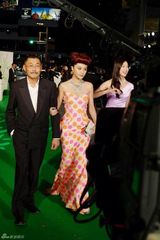 高清组图：范冰冰亮相东京 绿毯大秀粉红可爱风