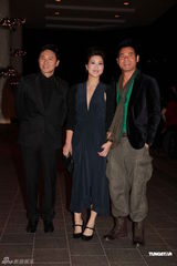 组图：梁靖琪黄敏豪婚宴众星捧场 先忙工作不急造人