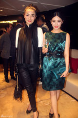 组图：阚清子旗袍装亮相 红唇诱惑情迷夜上海