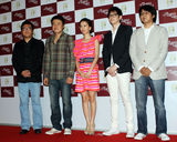 高清图：《我的黑帮恋人》首映式 张东健夫妇出席