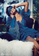 幻灯图集：伊娃-门德斯登杂志封面