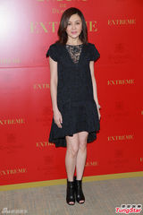 组图：刘嘉玲出席活动红唇贵气 关之琳蕾丝性感