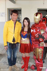 高清图：《神奇侠侣》造势 吴君如古天乐等助阵