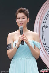 组图：陈豪否认太太已返港 岑丽香急澄清绯闻