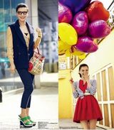 组图：莫小棋拍时尚休闲写真清新靓丽个性十足