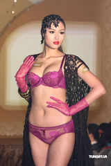 幻灯图：洪小铃露酥胸抢镜 张安琪等火辣走秀