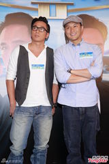 组图：张智霖吴卓羲现身《冲上云霄2》收视庆功