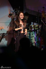 组图：袁娅维北京开唱 刘欢现场喊话称赞