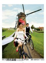 高清：罗嘉良苏岩婚纱照曝光 钻石之都见证爱的誓言