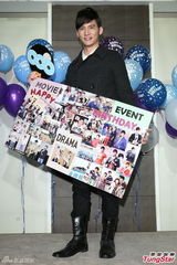 组图：温升豪35岁生日圆歌手梦 唱新歌回馈歌迷