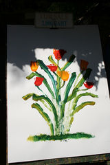 泰国行：清迈欣赏大象画画 参观金色双龙寺