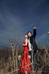 高清图：郑克洪迎娶京剧名伶 甜蜜婚纱照曝光