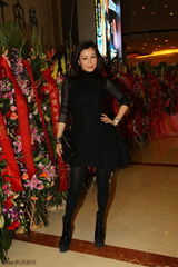 组图：周旋开独唱音乐会 梅葆玖李亚鹏捧场