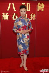 组图：汪明荃出席新春团拜 或续任八和会馆主席