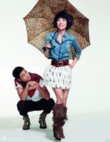 高清图：王珞丹登杂志封面 坚守本色演绎纯真自我