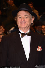 组图：柏林电影节开幕 喜剧演员比尔-默瑞现身