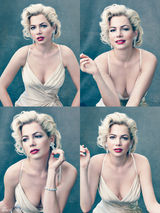 高清图：米歇尔-威廉姆斯登《Vogue》神似梦露