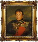 组图：好莱坞明星大腕PS成俄国军官 毫无违和感