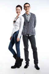 组图：黄志忠柯蓝拍封面 民国伉俪受推崇