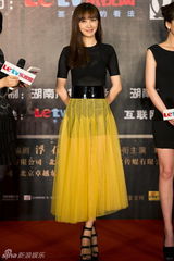 组图：李菲儿《青瓷》开播发布会甜美亮相