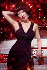 组图：徐洁儿复古大片性感出击 粉嫩美人娇艳欲滴