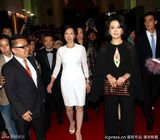 组图：刘嘉玲黑裙性感露半球 祝董洁找到新伴侣