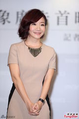 组图：陶晶莹露腿代言 护小S《康熙》收视