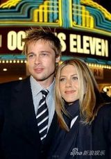 组图：盘点安妮斯顿与前夫皮特昔日甜蜜瞬间