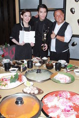 组图：萧敬腾获金像奖最佳新演员曾志伟现身庆功宴