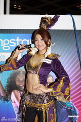 组图：陈静松岗李那小羽cosplay装性感出席活动