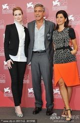 组图：《三月十五日》发布会 乔治-克鲁尼等到场