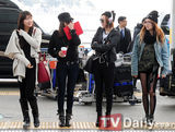组图：韩团f(x)与miss A等亮相机场赴吉隆坡