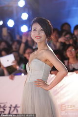 组图：上海电视节红毯 贾青性感双峰呼之欲出