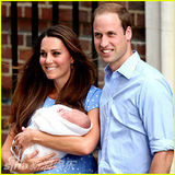 组图：威廉凯特曝最新全家福 可爱小王子八月大