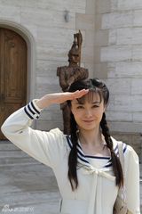 组图：龚洁《甲午大海战》学生照很萌很清新