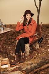 组图：李敏镐允儿秋冬写真 型男靓女