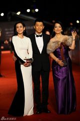 组图：金马红毯群星闪耀 舒淇深V亮胸性感爆棚